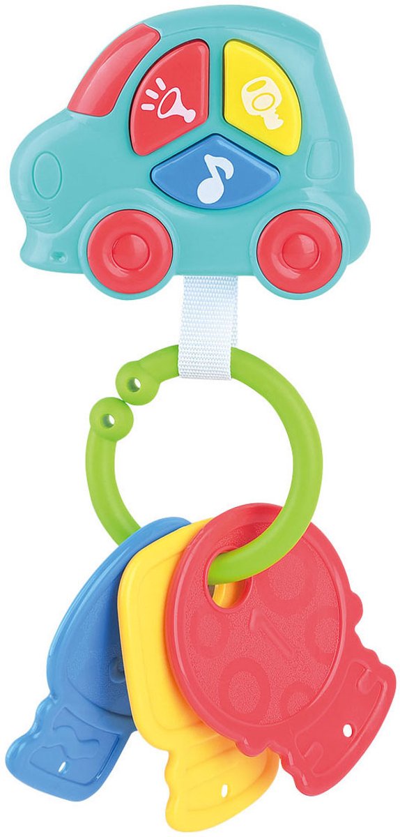 Afbeelding laden in galerijviewer, Playgo baby autosleutels blauw - 4dlg.
