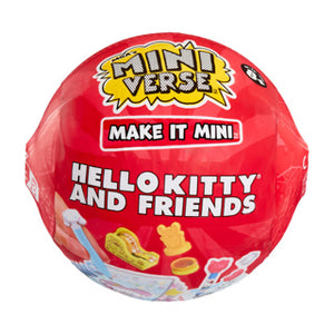 Miniverse make it make it mini hello kitty and friends series 3 - knutselset - maak sanrio miniaturen