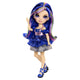 Rainbow high be dazzling-modepoppen - genevieve bleue (blauw) met bedazzle-tool en glinsterende strass-steentjes