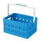 Sunware vouwkrat 24 ltr blauw wit