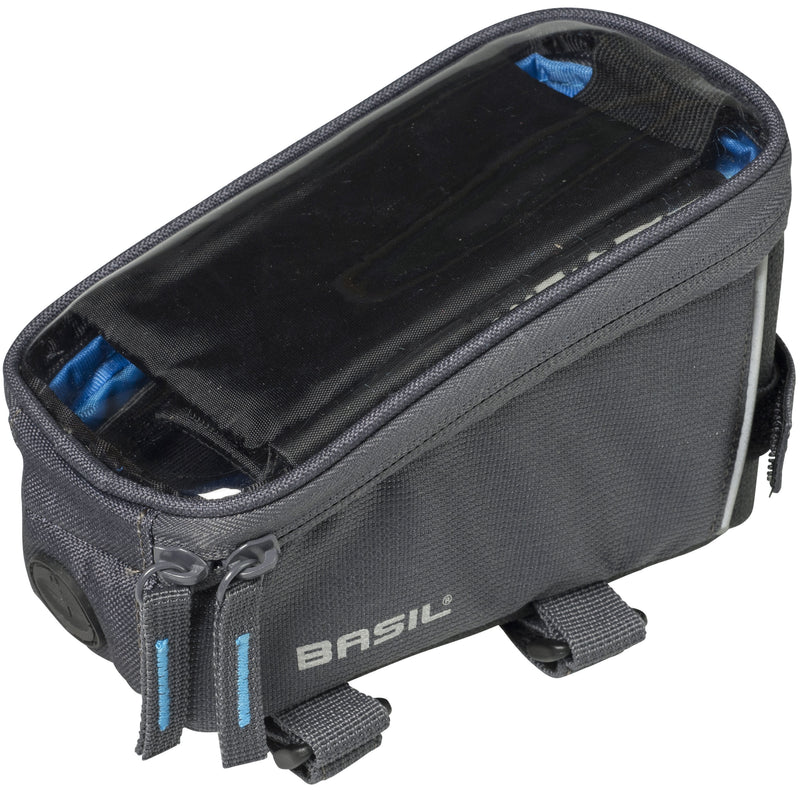 Load image into Gallery viewer, Basil Sport Design Frame Bag - Grijze Smartphone Frametas
