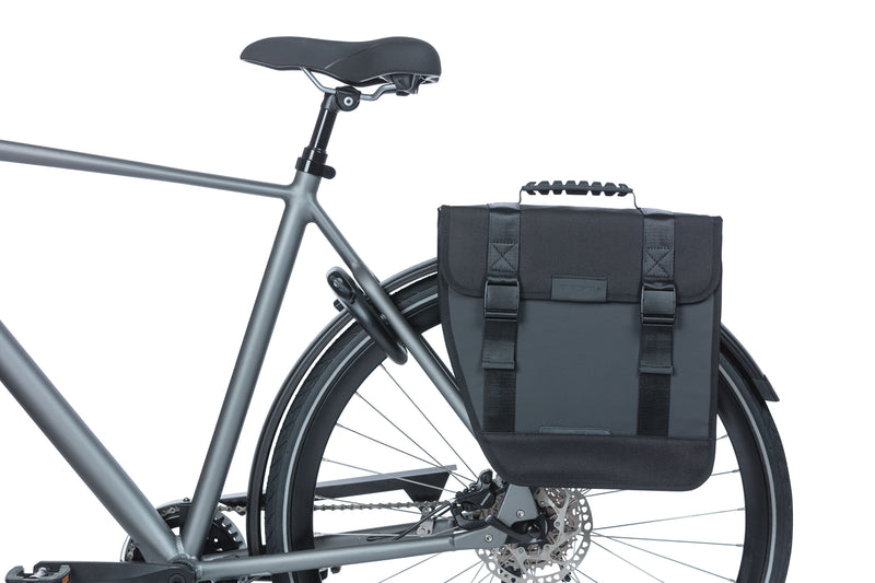Load image into Gallery viewer, Basil Tour Left - Enkele Fietstas Zwart
