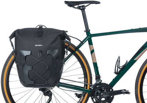 Basil fietstas Navigator L waterproof 25l zwart