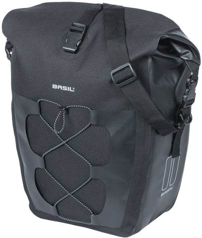 Basil fietstas Navigator L waterproof 25l zwart