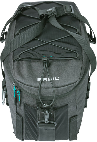 Basil Discovery 365D tas voor bagagedrager M 9L zwart melee
