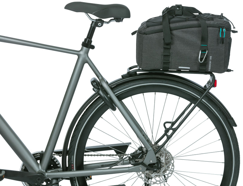 Load image into Gallery viewer, Basil Discovery 365D bagagedragertas M zwart 9L
