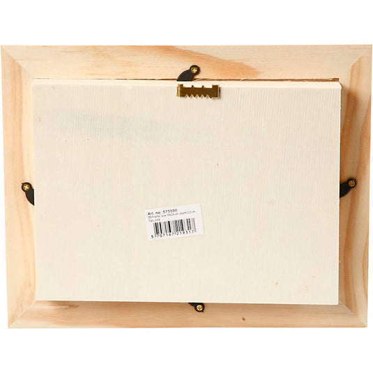 Https: www.cchobby.nl 3d-lijst-met-glas-d-2-5-cm-afm-18-2x23-2-cm-1-stuk