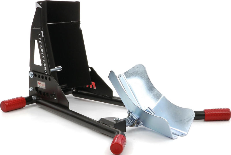 Load image into Gallery viewer, Acebikes ace bikes voorwiel-motorsteun steadystand motorcycle stand mod. 180 steadystand
