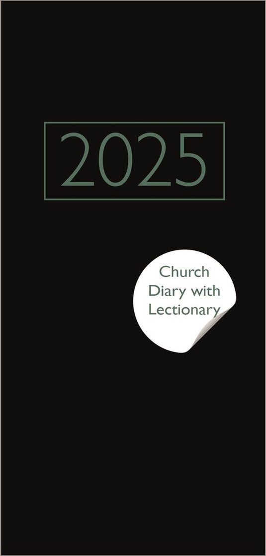 Church pocket book diary with lectionary 2025