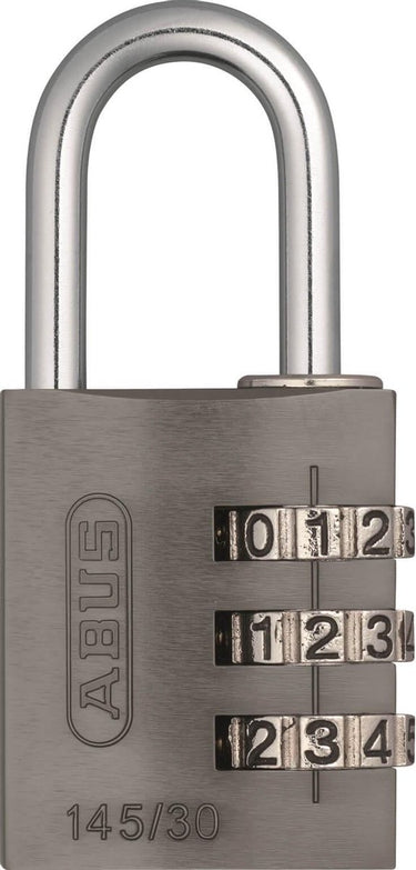 Abus cijfer hangslot 145 30 titanium