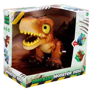 Dino base dinobase functie dino bruin | 2 stuks