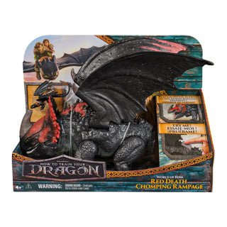 Load image into Gallery viewer, How to train your dragon red death chomping rampage playset
