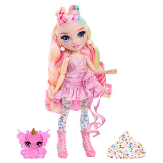 Load image into Gallery viewer, Mga entertainment rainbow high rainbow shimmers with slime fashion doll skyler (blue)
