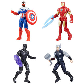 Pic marvel avengers 10cm figure e hero assorti | 2 stuks
