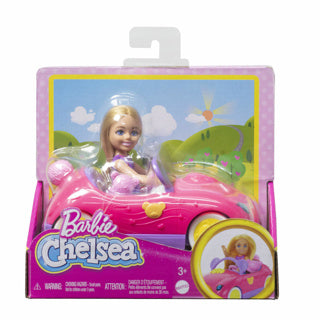 Barbie chelsea met auto