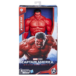 Load image into Gallery viewer, Marvel avengers titan captain movie deluxe red hulk 30 cm
