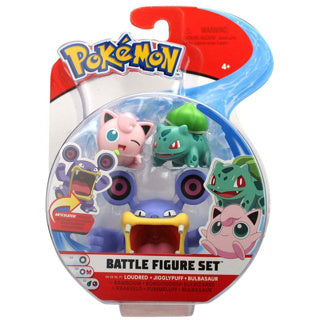 Pokemon pokémon battle figure sets 3 pack asst