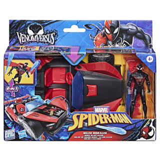 Load image into Gallery viewer, Marvel spiderman venom versus miles remix blast racer
