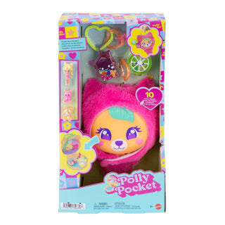 Chargez l'image dans la visionneuse de la galerie, Polly pocket knuffelbeer compacte speelset
