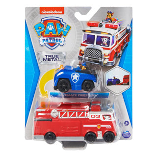 Load image into Gallery viewer, Spinmaster paw patrol true metal firetruck team vehicle
