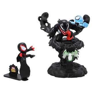 Chargez l'image dans la visionneuse de la galerie, Hasbro marvel stunt squad speelset venom vs miles morales middel assorti | 4 stuks
