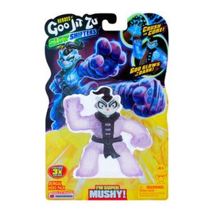 Goo jit zu shifters superhelden set - bengal - glow in the dark - stretchfiguur