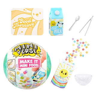 Load image into Gallery viewer, Mga 's miniverse serie gerechten café
