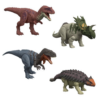 Mattel dinosaurus speelgoed jurassic world wild roar assortiment.