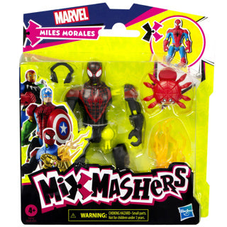 Mixmashers spiderman miles morales basic figuur | 2 stuks