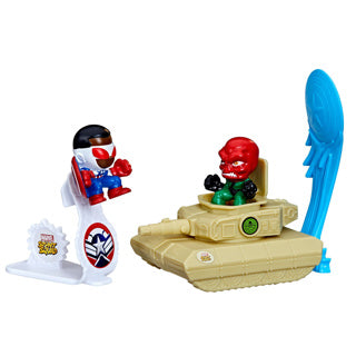 Marvel stunt squad speelset klein assorti | 8 stuks