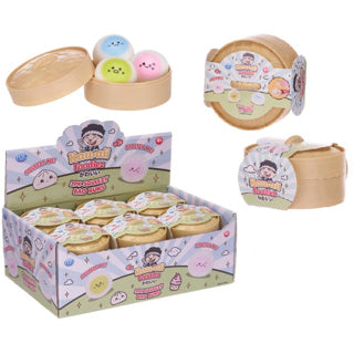 Load image into Gallery viewer, Kawaii foodiez squishy dumplings 3-pack | 12 stuks
