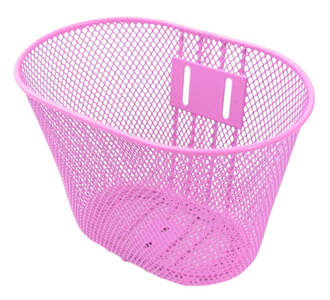 Piazza fietsmandje klein 7,5L roze 25,5x17,5x17cm