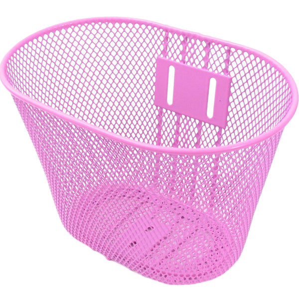 Piazza fietsmandje klein 7,5L roze 25,5x17,5x17cm