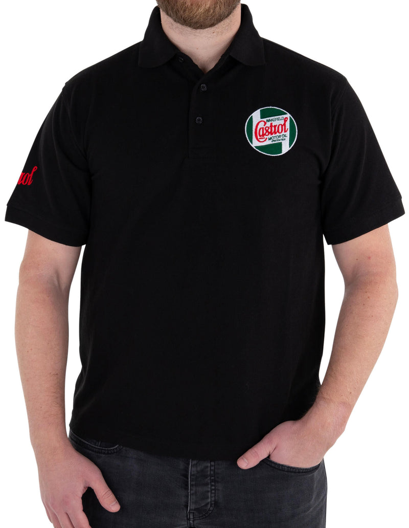 Load image into Gallery viewer, Castrol poloshirt classic poloshirt classic black gr. m 48

