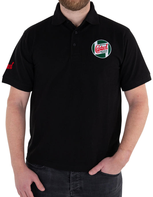 Castrol poloshirt classic poloshirt classic black gr. m 48