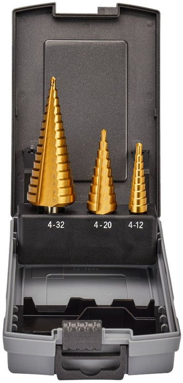 Makita stappenboren set hss 3 stuks - d-46573