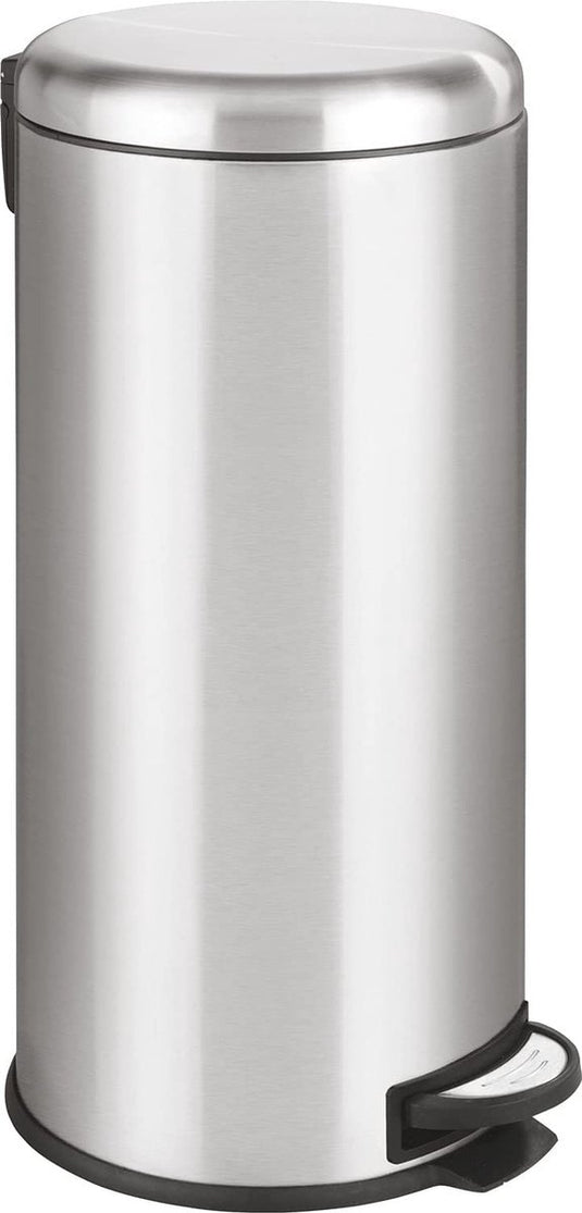 Wenko pedaalemmer leman 30 liter rvs mat - easy close deksel - afvalemmer - prullenbak - afvalbak - vuilbak - vuilnisbak
