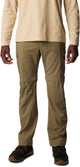 Columbia silver ridge™ utility convertible pant heren outdoorbroek - stone green