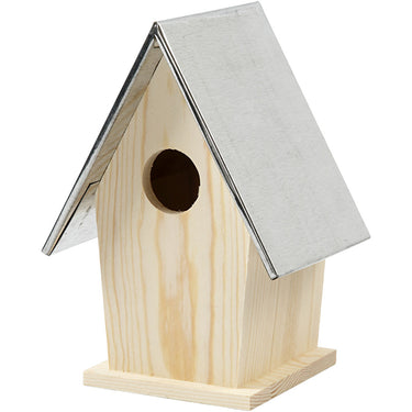 Http: www.cchobby.nl vogelhuis-met-zinken-dak-afm-13-5x11x19-cm-gatgrootte-32-mm-1-stuk