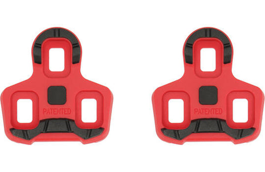 Trivio - schoenplaatjes look keo 7° anti-slip rood