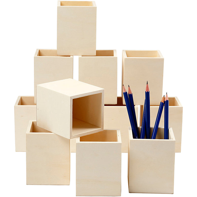 Load image into Gallery viewer, Https: www.cchobby.nl pennenbakje-9-5-cm-7-5x7-5-cm-1-stuk
