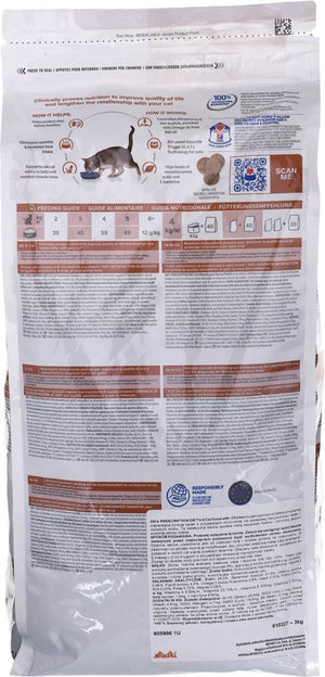 Hill's prescription diet k d kidney care - kattenvoer - kip - 3 kg - ondersteuning van de nierfunctie - dieetvoeding voor volwassen katten