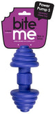 Ebi kauwspeeltje power pump blauw s - 16 x 7 x 7cm