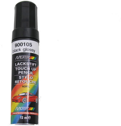 Lakstift 12ml  Zwart GLANS