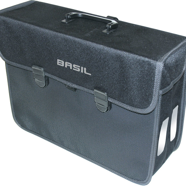 Basil Malaga XL pakaftas 17-liter zwart 17019