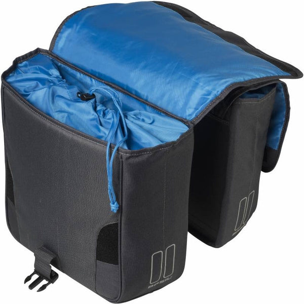 Basil design-double bag Sport 32l graphite