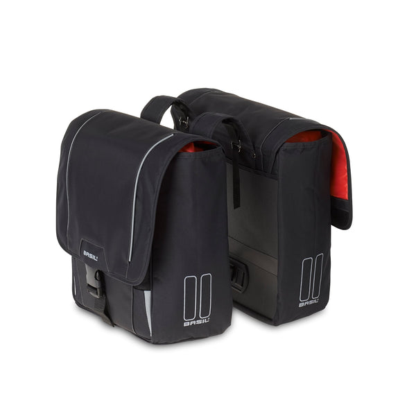 Basil Sport design-double bag 32-liter zwart 17581