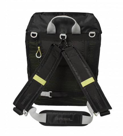 Basil Miles Daypack 14L Pakaftas Black lime 17750