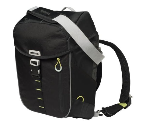 Basil Miles Daypack 14L Pakaftas Black lime 17750