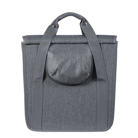 Basil go-single bag 18l 17765 grijs grey melee